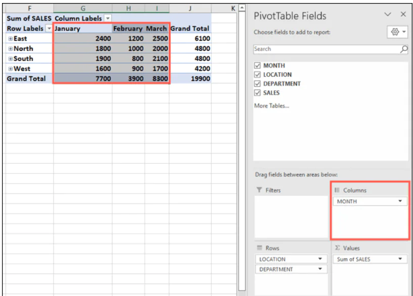 Microsoft Excel'de Özet Tablo Nasıl Oluşturulur