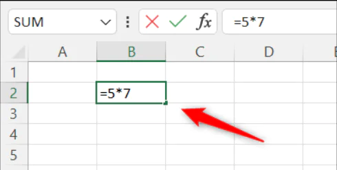 Excel'de Sayılar Nasıl Çarpılır