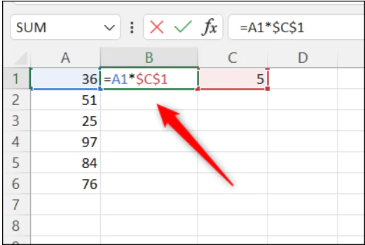 Excel'de Sayılar Nasıl Çarpılır