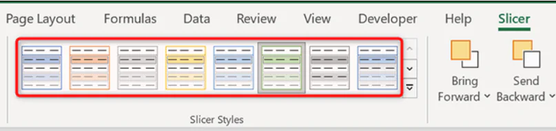 Excel'de Dilimleyiciler Nasıl Oluşturulur