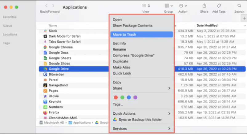 Mac'te Google Drive Nasıl Kaldırılır
