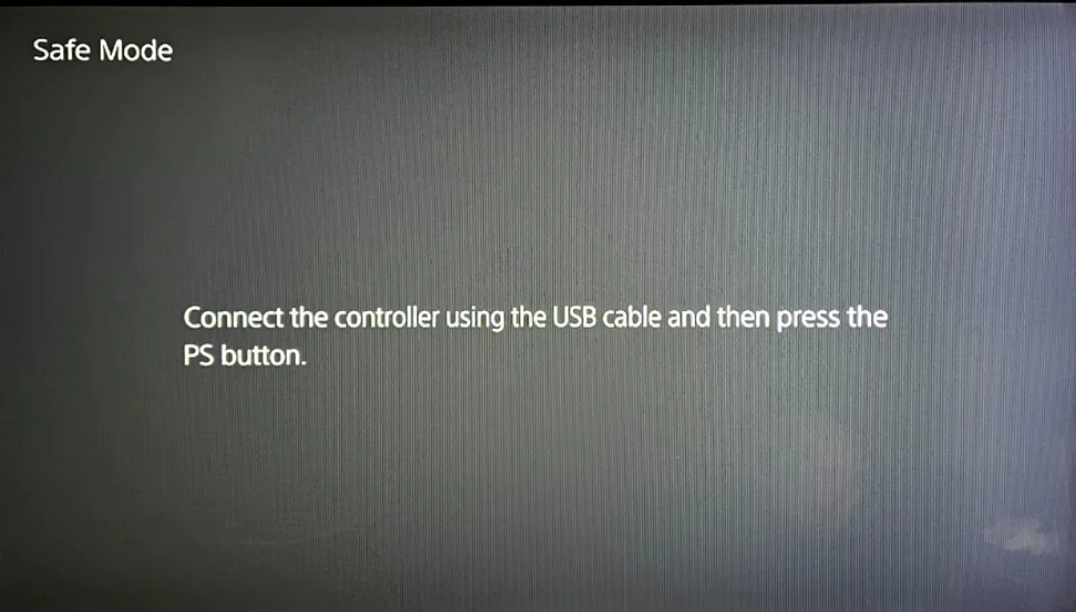 PS5 Güvenli Modda Nasıl Başlatılır