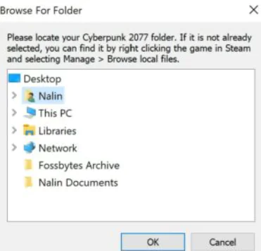 VR'de Cyberpunk 2077 moda nasıl alınır