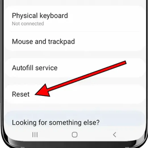 Samsung Galaxy S22 resetleme