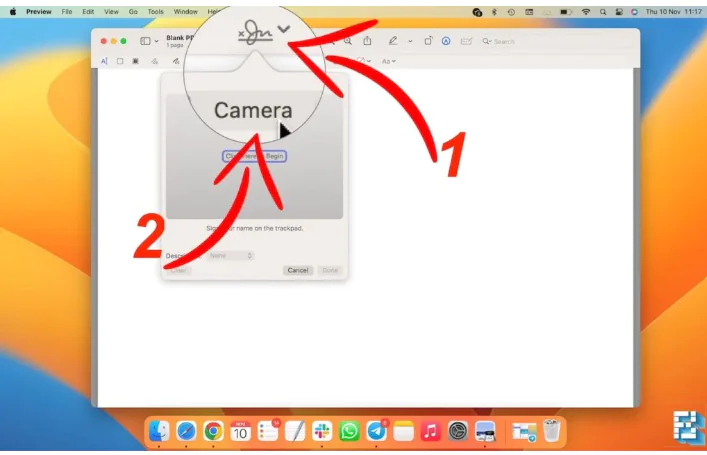 Mac te PDF Dijital İmza Nasıl Eklenir