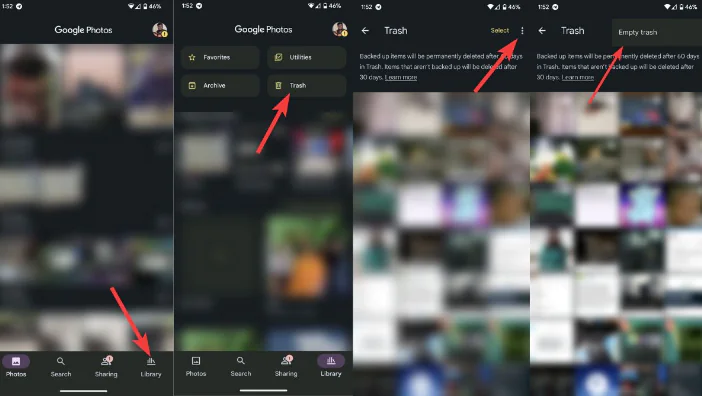 Android de Çöp Kutusu Nasıl Boşaltılır