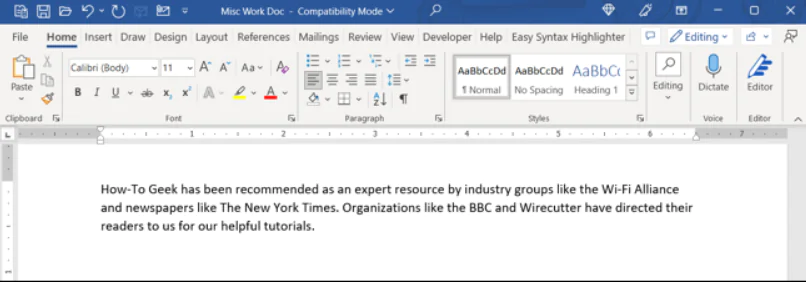 Word Köprüler Nasıl Kaldırılır