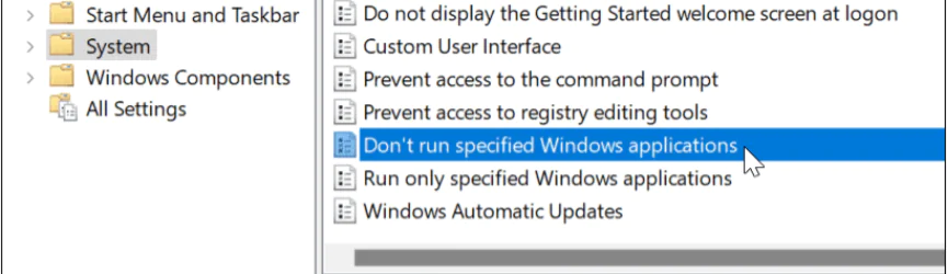 Windows 11'de PowerShell Devre Dışı Bırakma