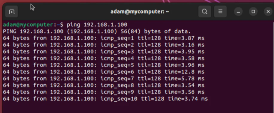 Ubuntu Ping Hatası çözümü
