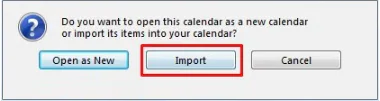 iCalendar'ı (.ics) Outlook'ta İçe Aktarma Nasıl Olur?