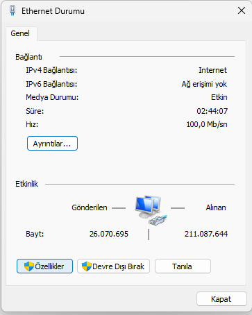MTU Değeri Değiştirme Nasıl Yapılır