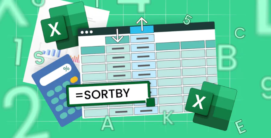 Excel'de SORTBY İşlevi Nasıl Kullanılır
