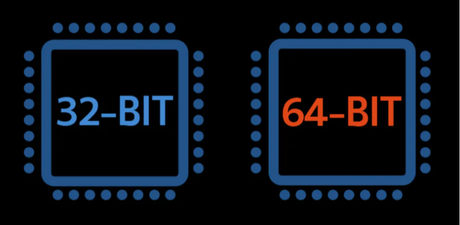 32 bit ile 64 Bit Arasındaki Fark Nedir