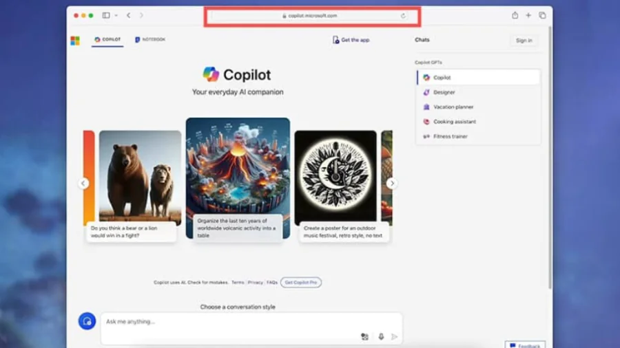 Mac'te Copilot Nasıl Kullanılır
