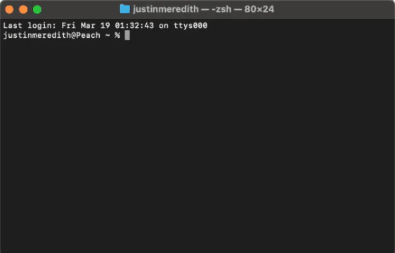 Mac Terminali Nasıl Kullanılır