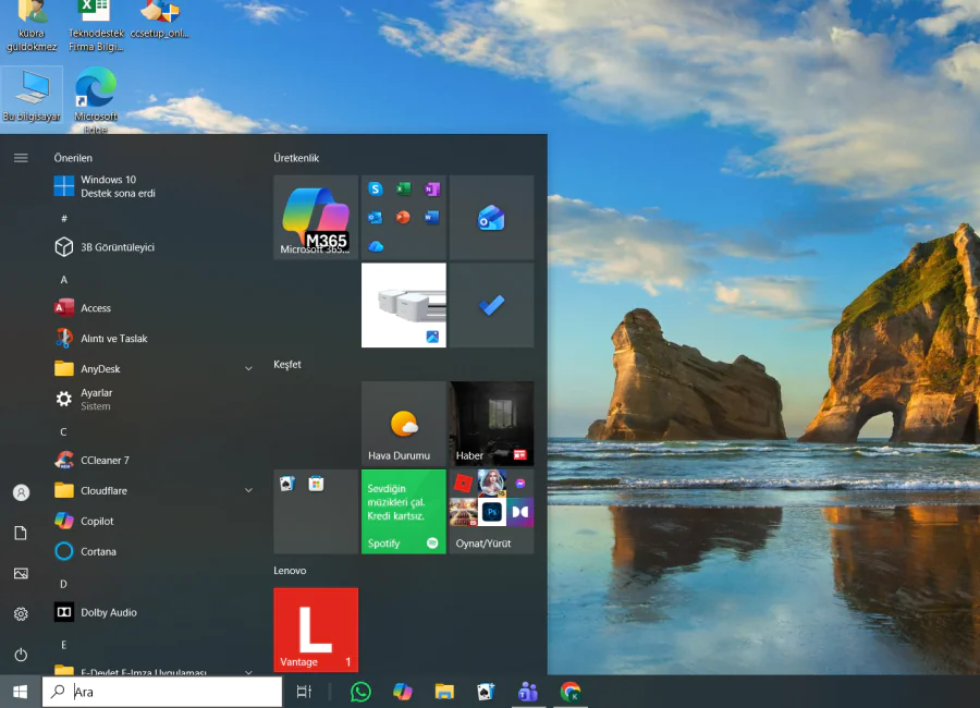 Windows 11 Görev Çubuğuna Ayırıcı Ekleme