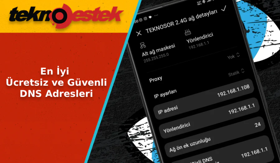 Ücretsiz ve Güvenli DNS Adresleri