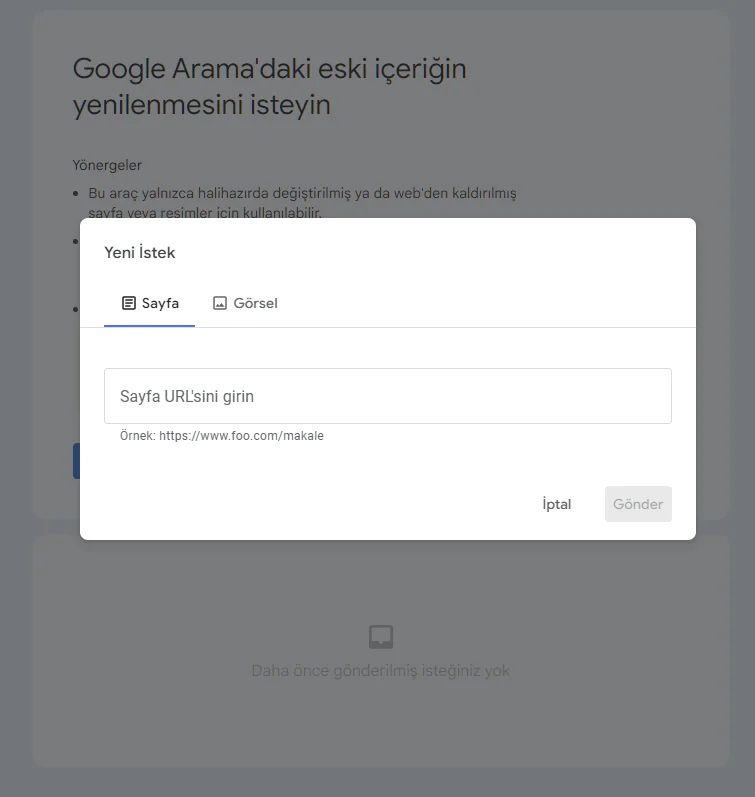 Google'dan Kişisel Bilgilerinizi Silme
