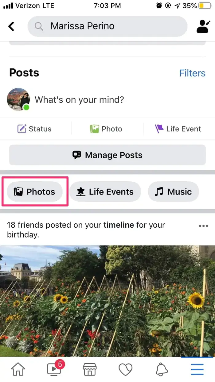 Facebook Fotoğraf Albümü Silme