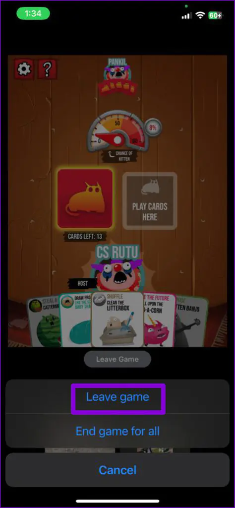 Facebook Messenger Oyun Oynama