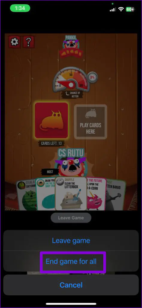 Facebook Messenger Oyun Oynama