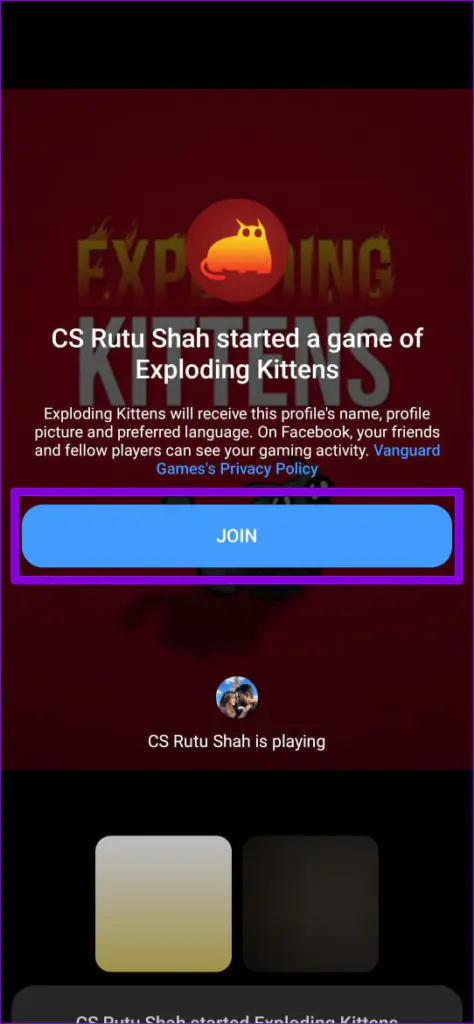 Facebook Messenger Oyun Oynama