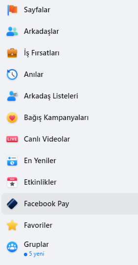Facebook kullanıcıların bu uygulama üzerinden para transferi ve ödeme yapılmasını sağlayan yeni bir elektronik ödeme sistemidir