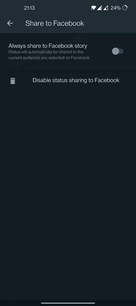 Facebook WhatsApp Durumu Paylaşma