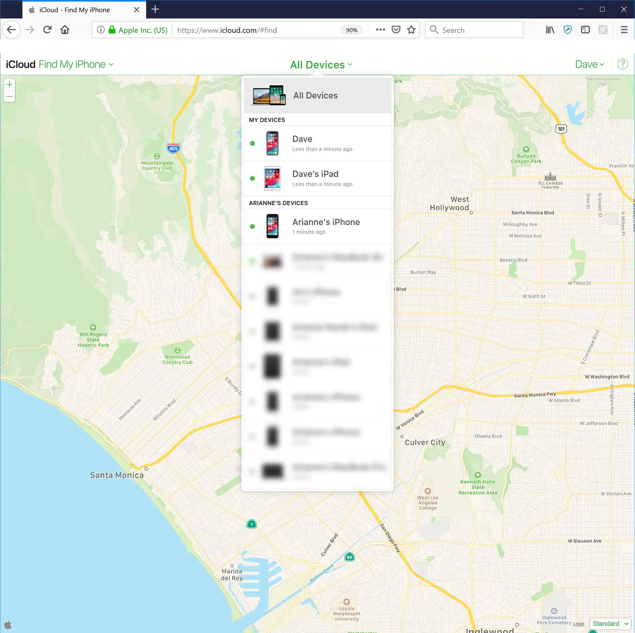 iPhone'umu Bul veya iCloud Web Sitesi ile iPhone'unuzu Bulma
