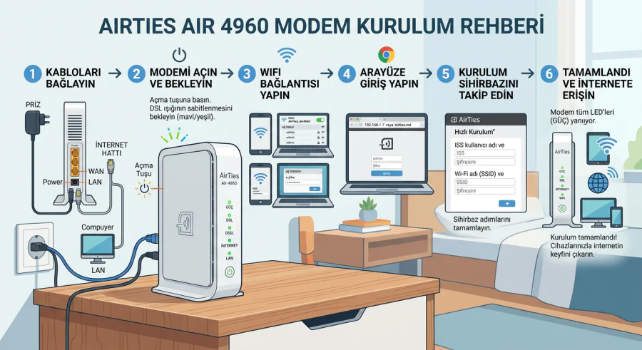AirTies Air 4960 Modem