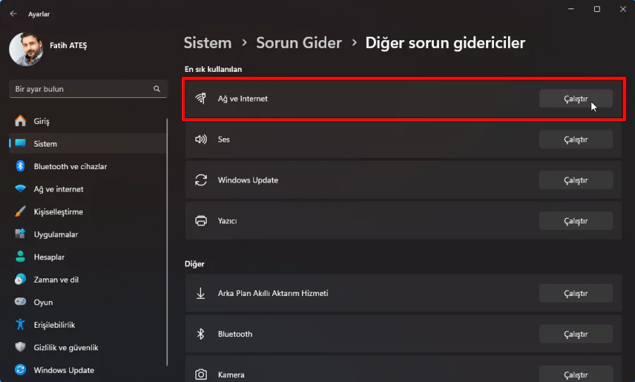Windows 11 Uçak Modu Kapanmıyor