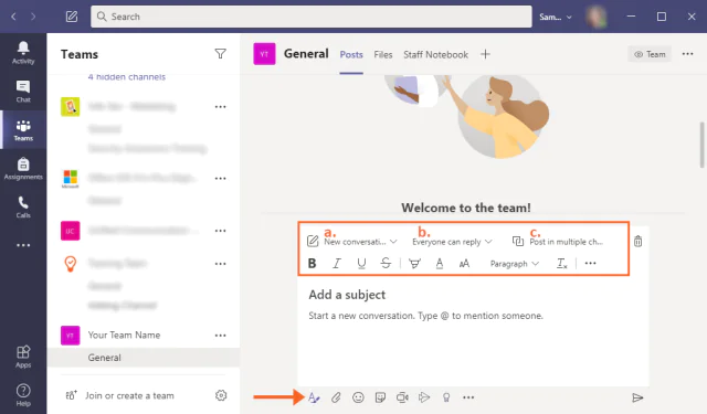Microsoft Teams'te Anket Oluşturma