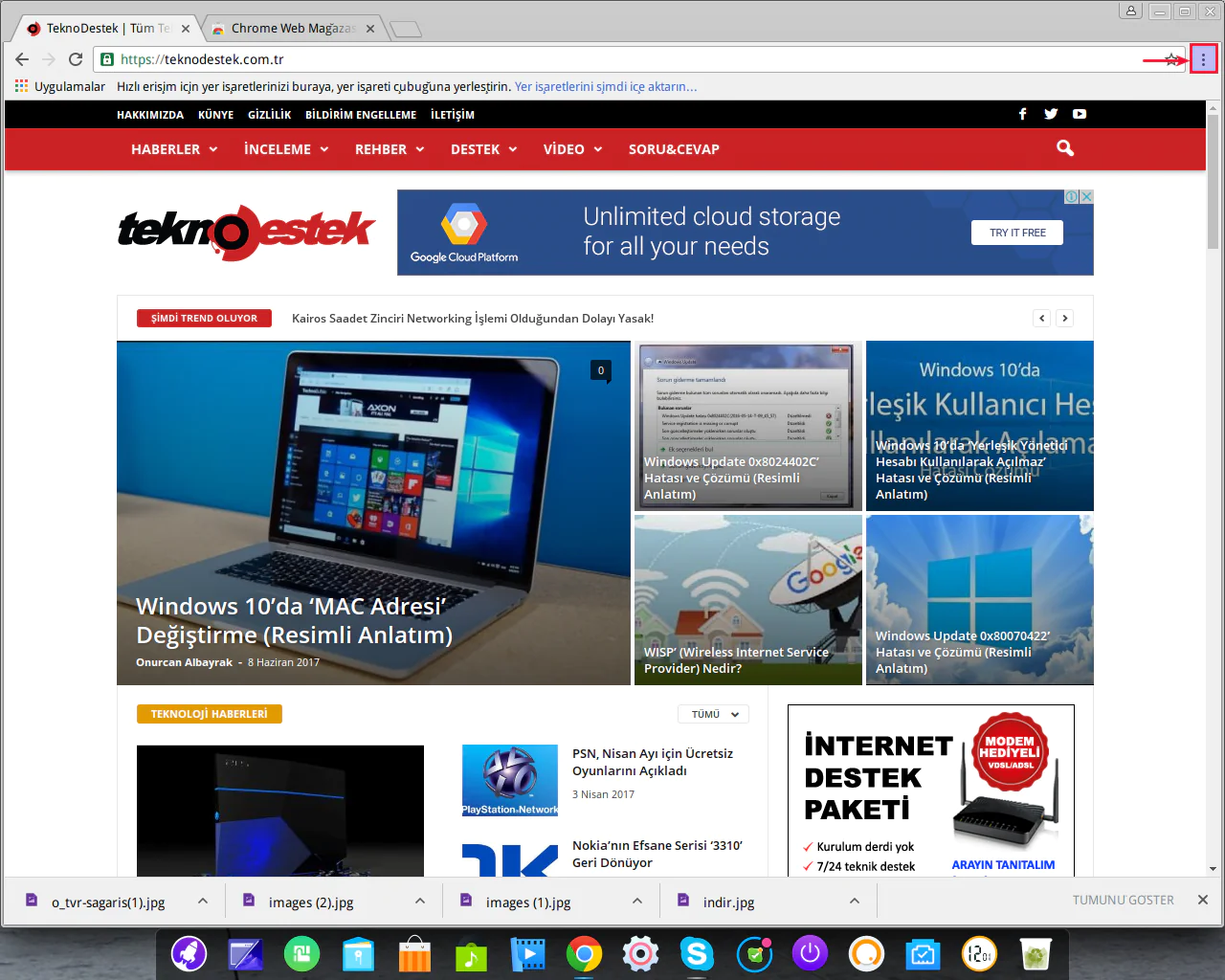 Google Chrome Tema Ekleme_1