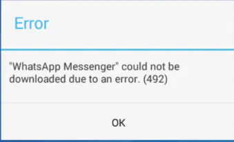 Hata Kodu 492 Çözümleri