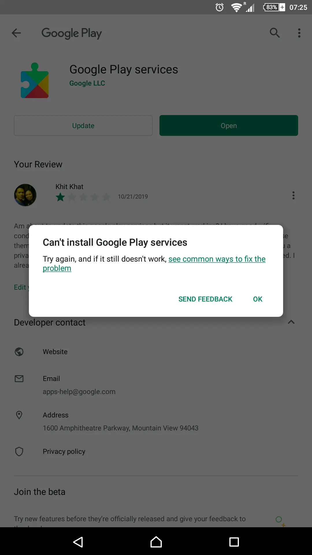 Google Play Hizmetleri Yüklenmiyor Sorunu