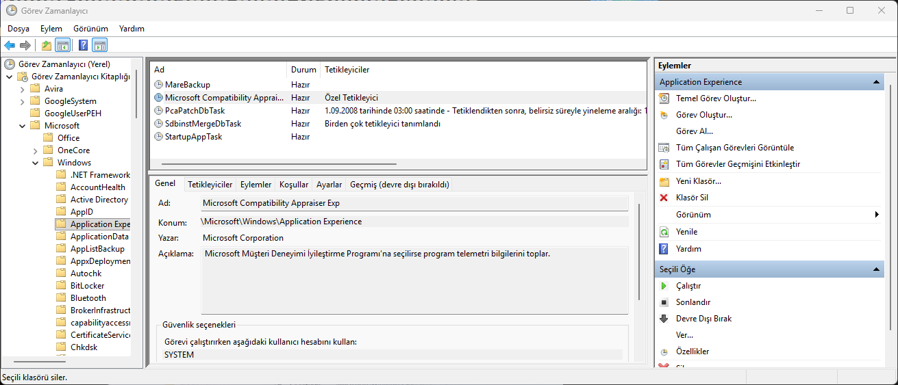 Diagnostics Klasörü Faydalı Ama Biraz Maliyetli