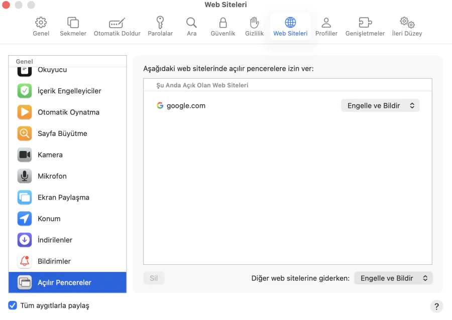 Safari Reklamlarını Nasıl Durdurabilirsiniz