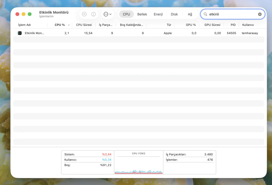 Mac'im Neden Yavaş Çalışıyor