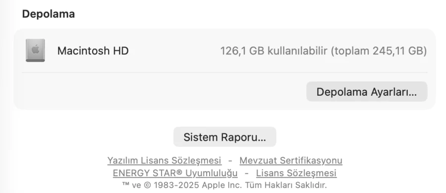 Mac'im Neden Yavaş Çalışıyor