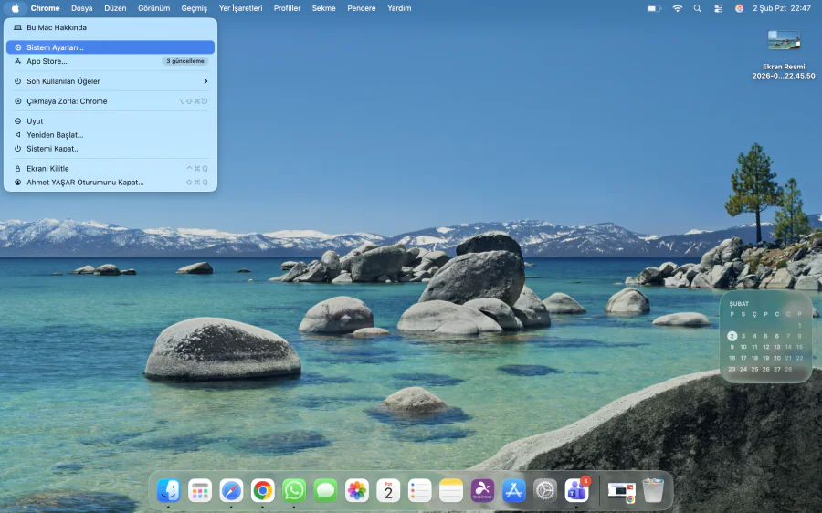 MacBook'ta Zil Sesini Kapatma