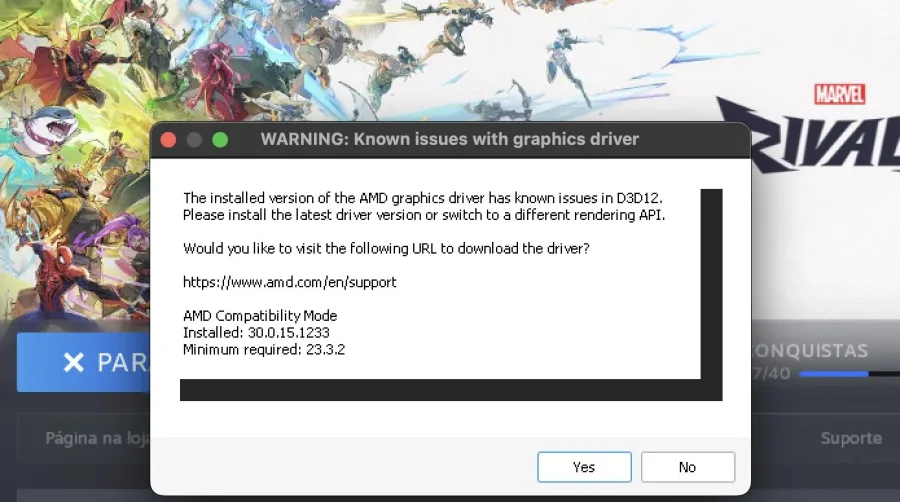 Marvel Rivals Grafik Sürücüsü Hatası Veriyor Sorunu