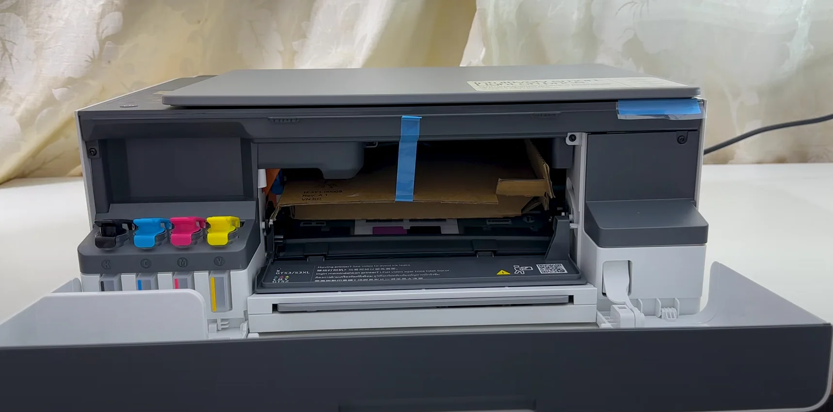 HP SmartTank 580 Yazıcı ilk açılışı