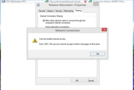 Hata 1061 Düzeltme Adımları