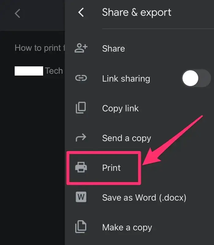 Google Dokümanlar'dan Yazıcıya Çıktı Gönderme