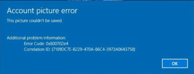 Hesap Resmi Hatası Düzeltme