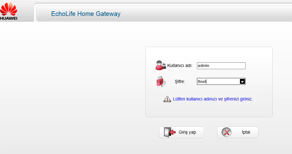 Huawei Modemde iPhone Kablosuz Bağlantı Sorunu ve Çözümü (Resimli Anlatım)