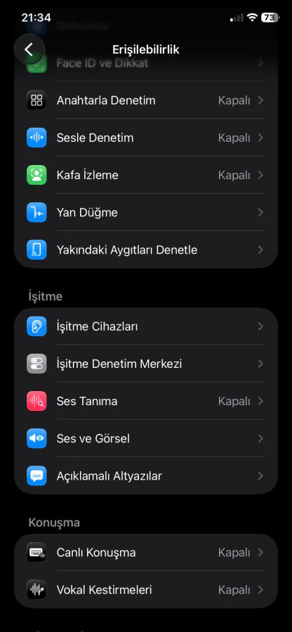 iPhone hoparlör sessi