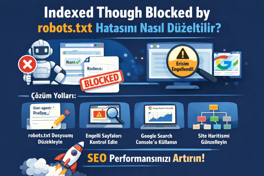 Indexed Though Blocked by robots.txt Hatasını Nasıl Düzeltilir