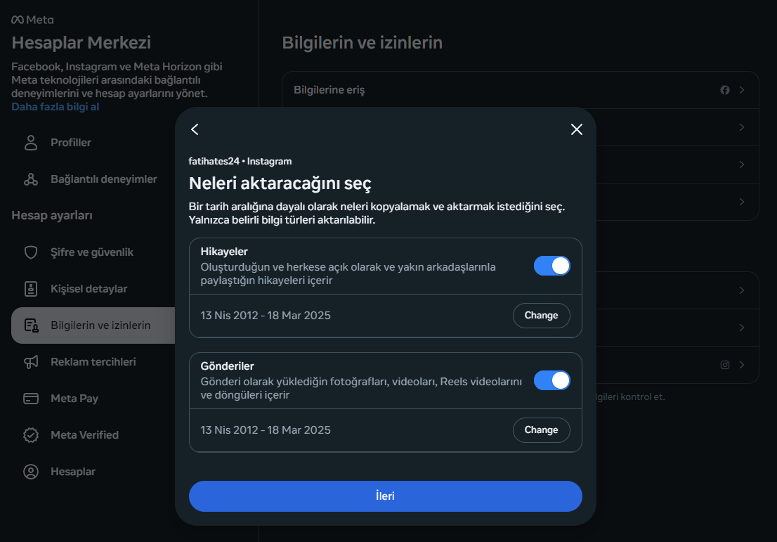 Tüm Instagram Hikayeleri ve Fotoğraflarını İndirme
