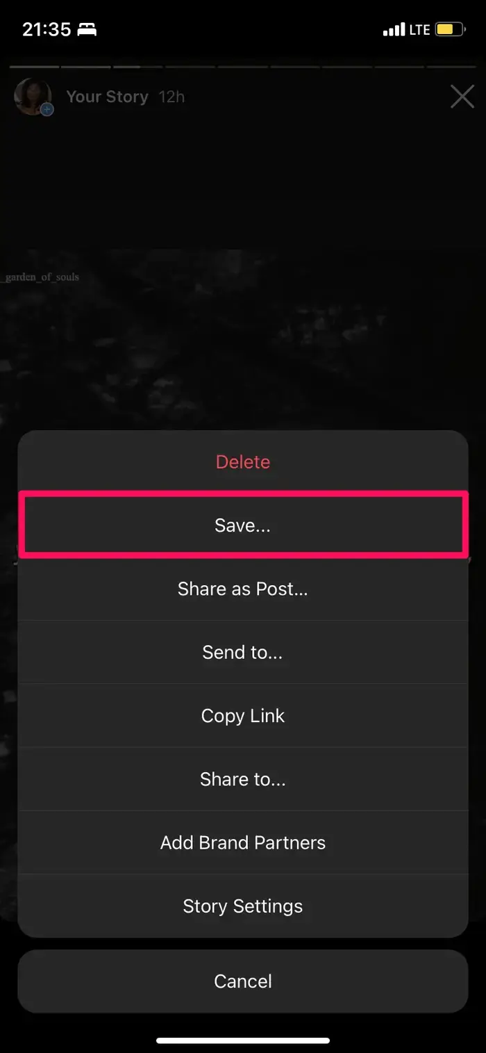 Instagram Hikayelerini iPhone veya Android Telefona İndirme